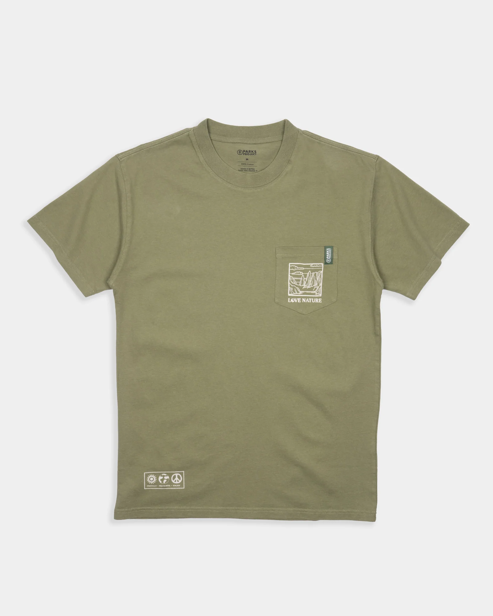 Parks Project Parks Project Love Nature Pocket Tee