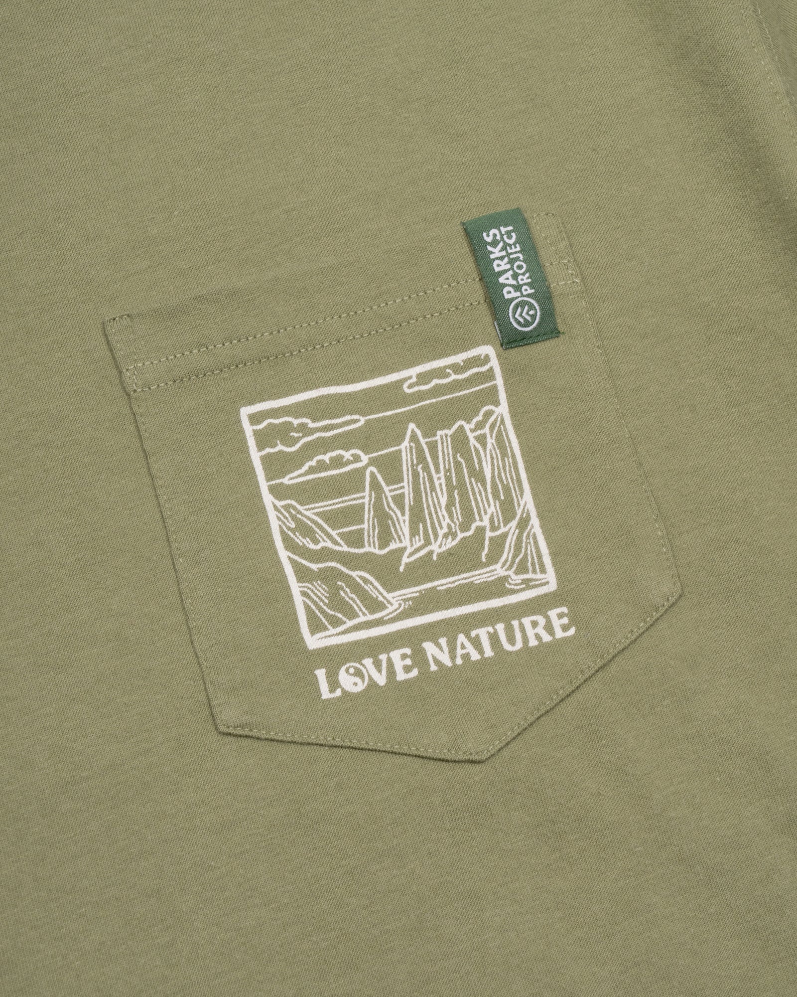 Parks Project Parks Project Love Nature Pocket Tee