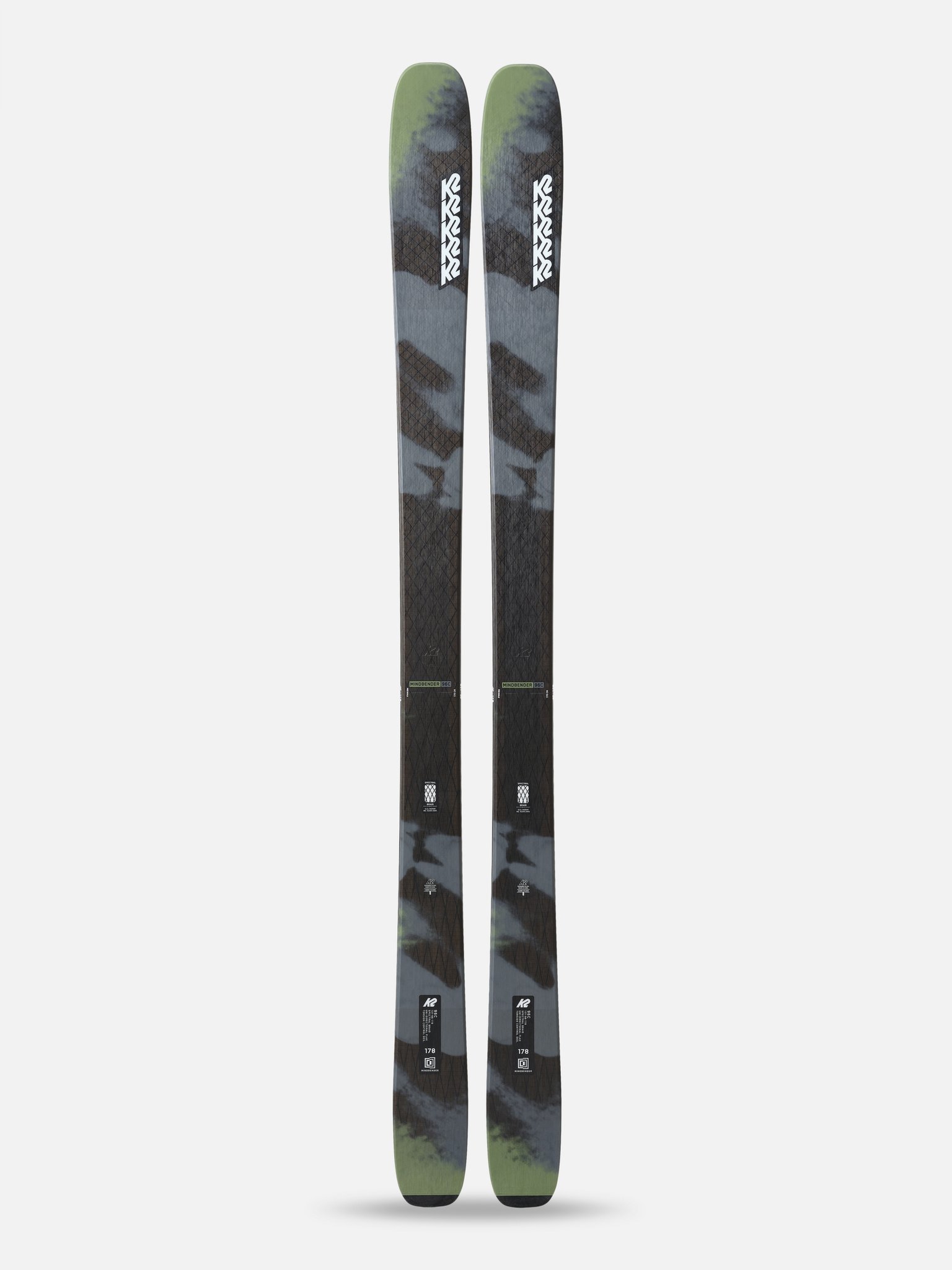 K2 Ski K2 Men's Mindbender 96 C Skis