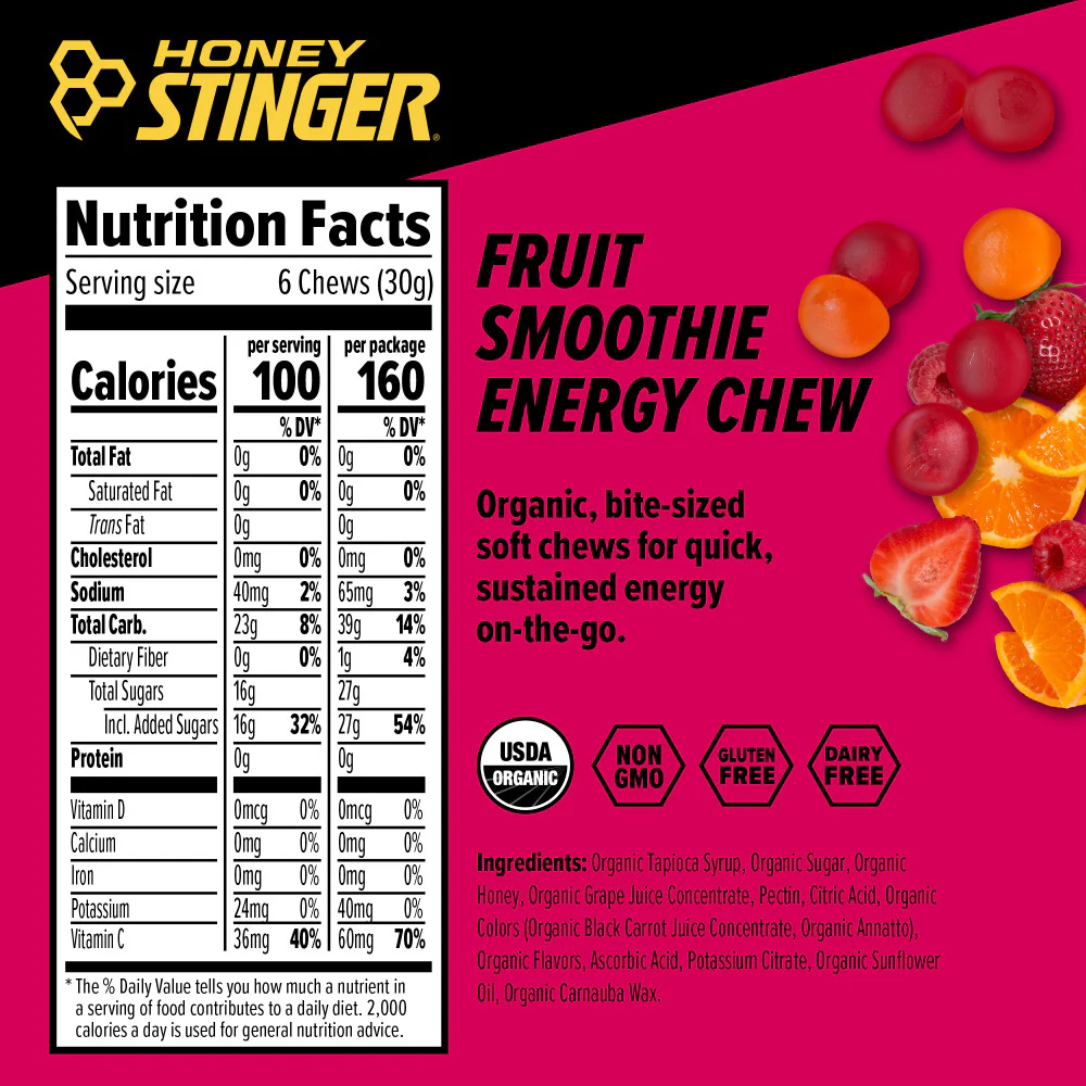 Honey Stinger Organic Energy Chew