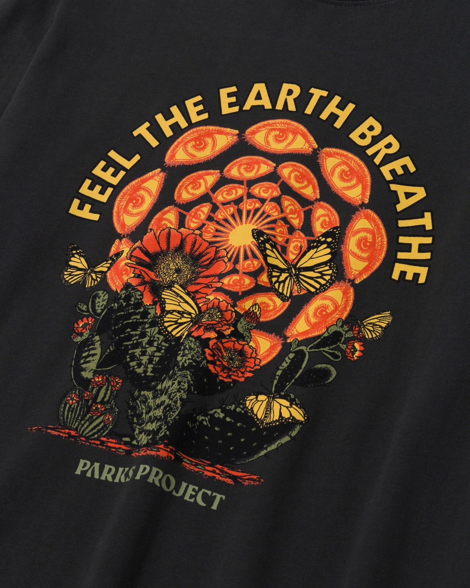 Parks Project Parks Project Feel the Earth Breath Butterfly Long Sleeve Tee