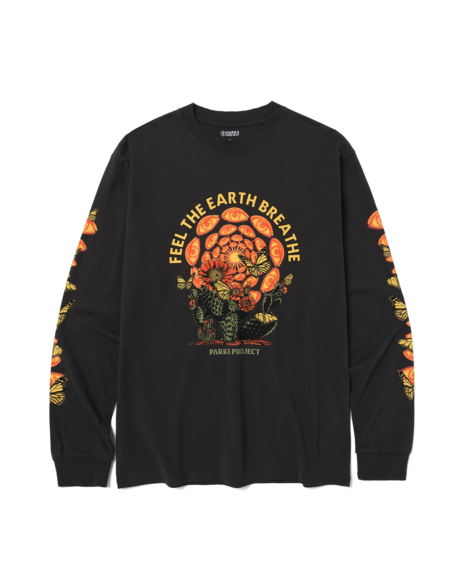 Parks Project Parks Project Feel the Earth Breath Butterfly Long Sleeve Tee