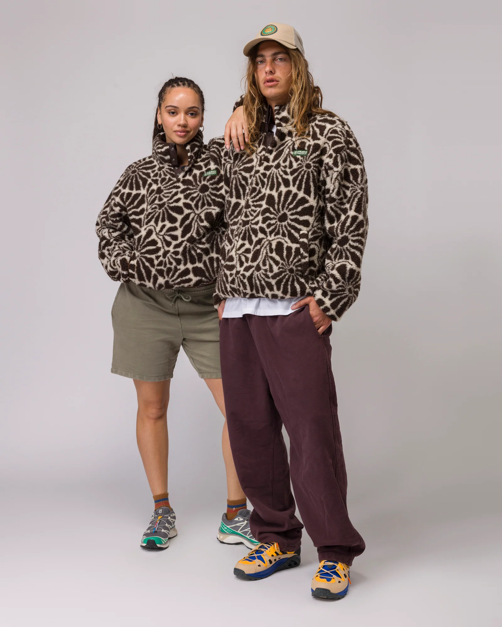 Parks Project Parks Project High Desert Wildflowers High Pile Fleece