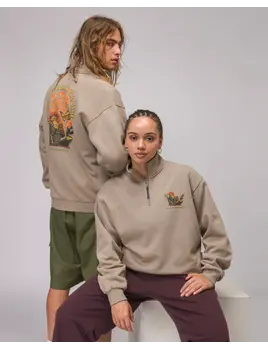 Parks Project Parks Project Feel the Earth Breathe Butterfly Quarter Zip Fleece