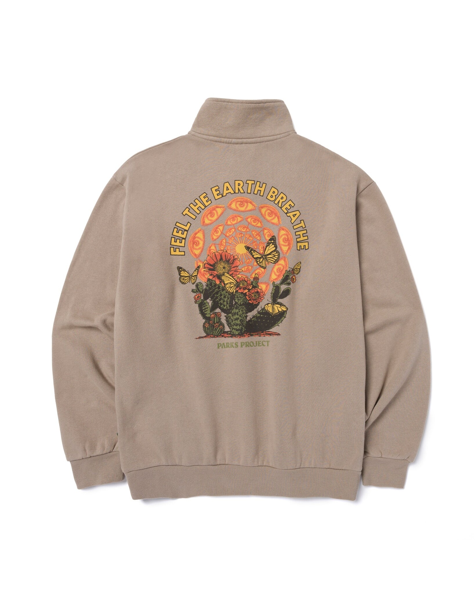 Parks Project Parks Project Feel the Earth Breathe Butterfly Quarter Zip Fleece
