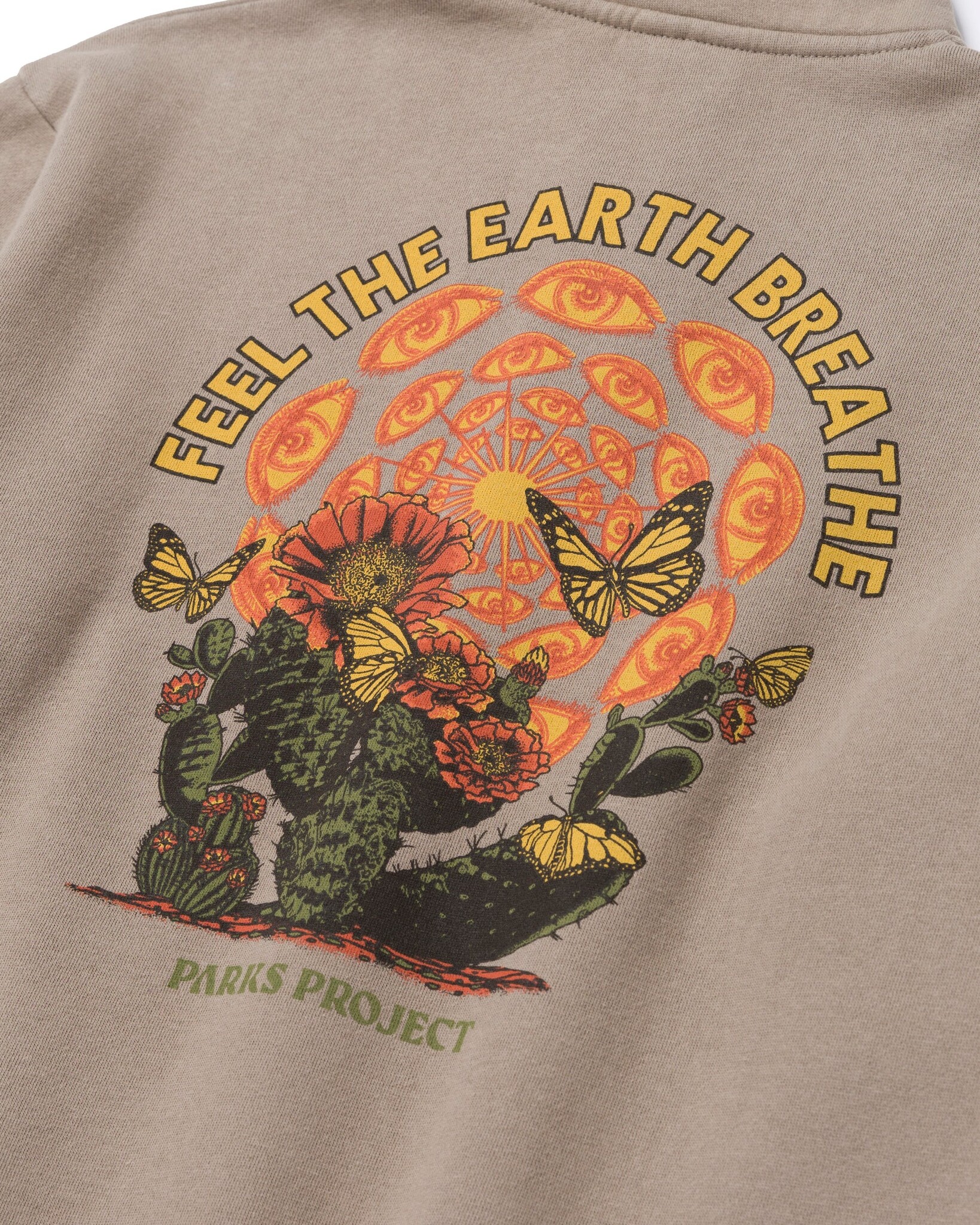 Parks Project Parks Project Feel the Earth Breathe Butterfly Quarter Zip Fleece