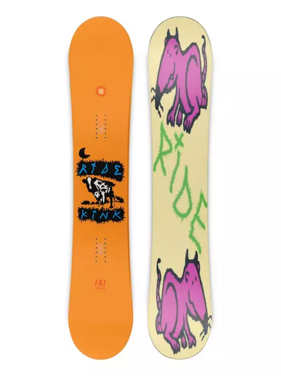 RIDE kink × RODEO スノーボード 151cm Mサイズ RIDE kink × RODEO スノーボード 151cm Mサイズ ウィンタースポーツ