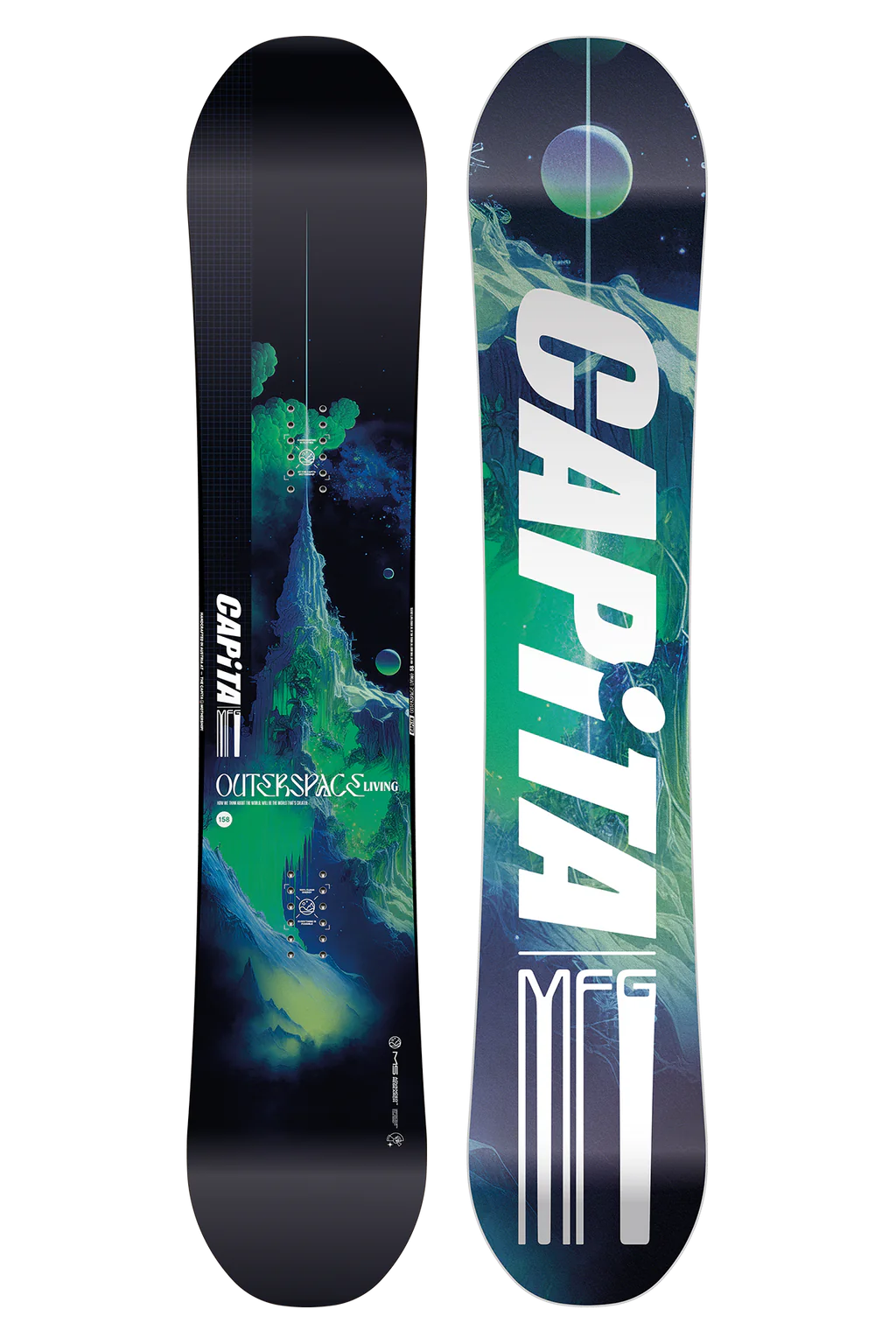 Capita Men's Outerspace Living Snowboard - Outtabounds Capita Men's Outerspace Living Snowboard - Outtabounds