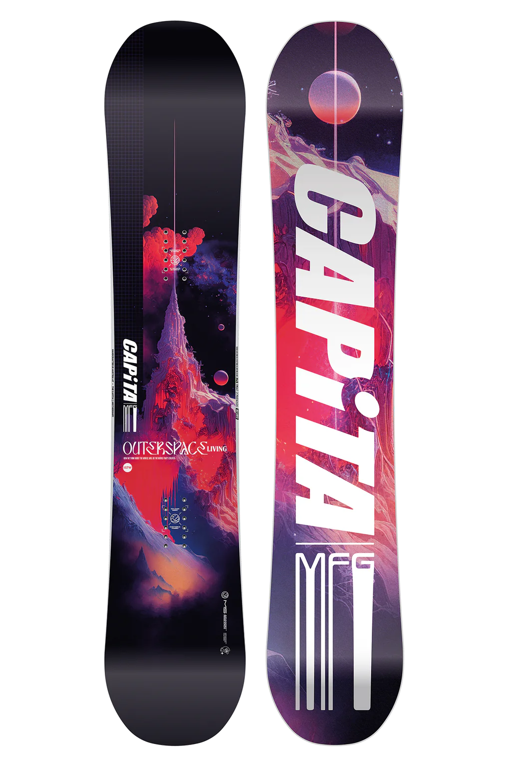 Capita Men's Outerspace Living Snowboard - Outtabounds Capita Men's Outerspace Living Snowboard - Outtabounds