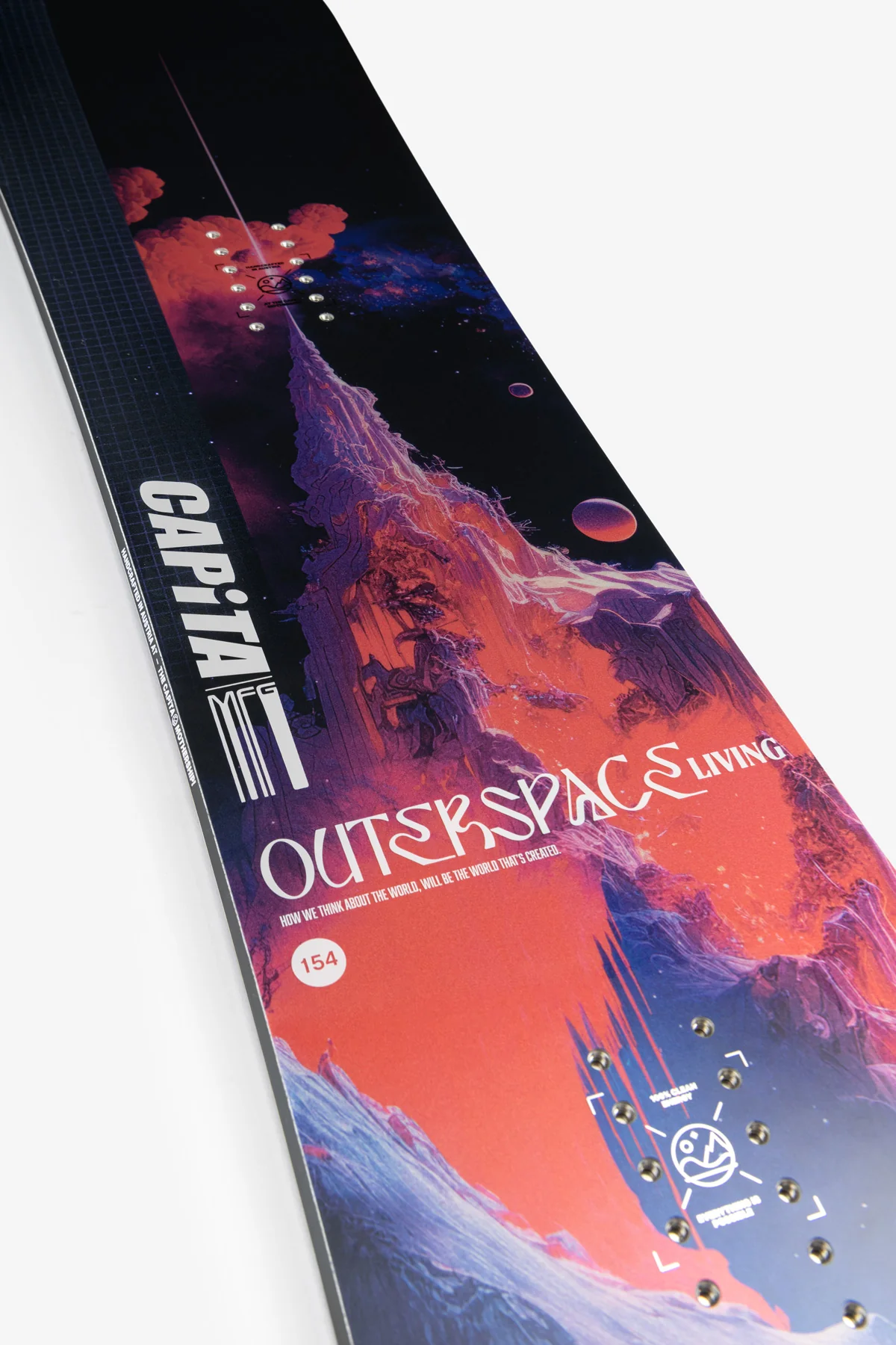 専用CAPiTA OUTER SPACE LIVING 154 Capita Men's Outerspace Living Snowboard - Outtabounds