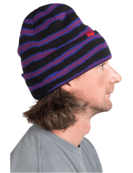 Corduroy Corduroy Ripped Stripe Beanie