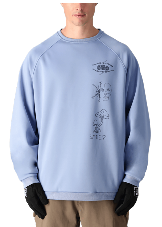 686 686 Men's Bonded Fleece Crew