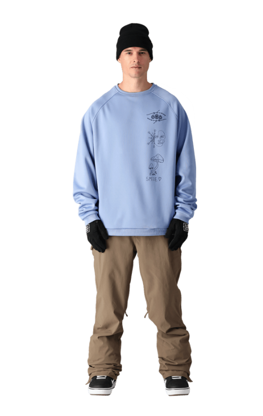 686 686 Men's Bonded Fleece Crew