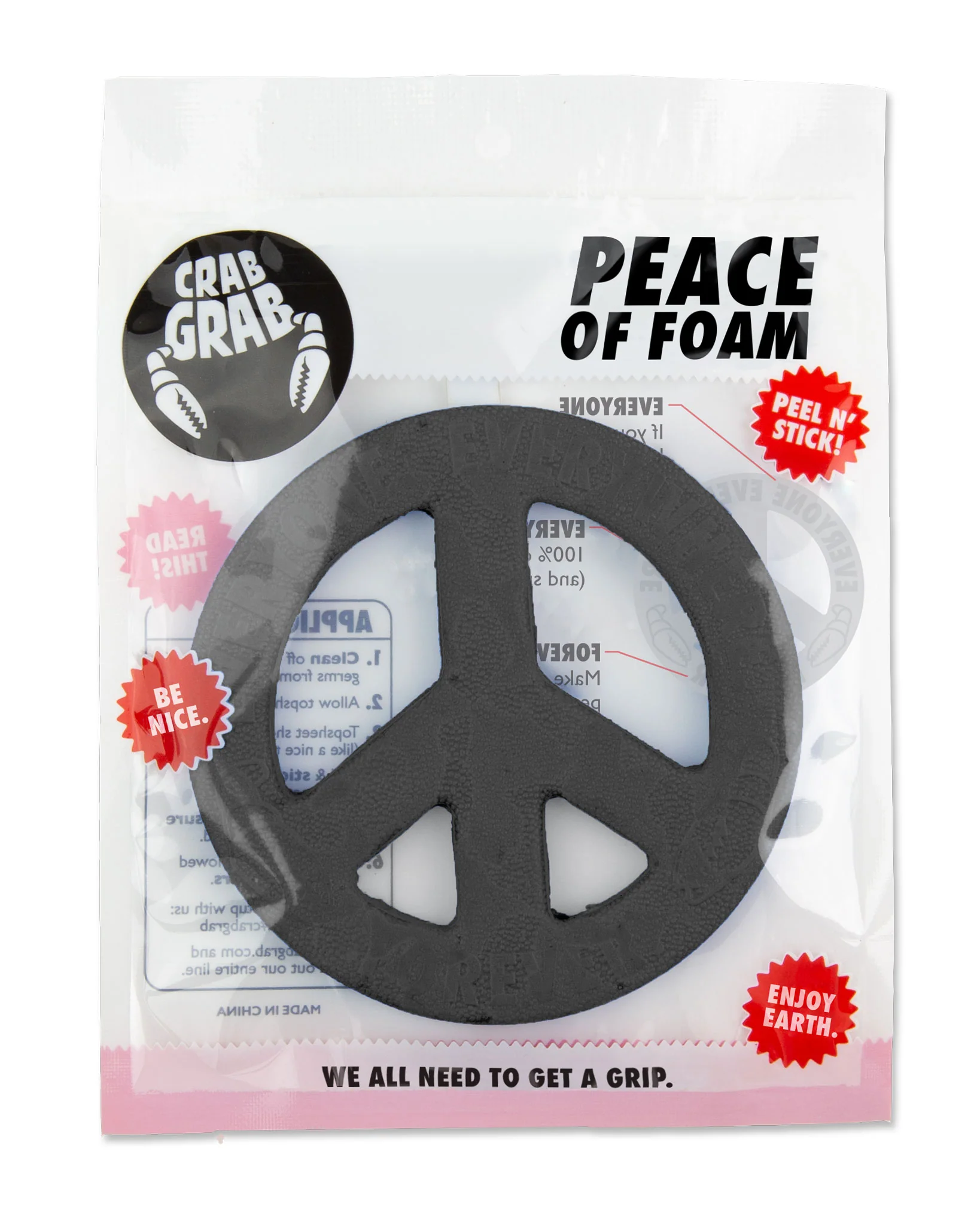 Crab Grab Crab Grab Peace of Foam