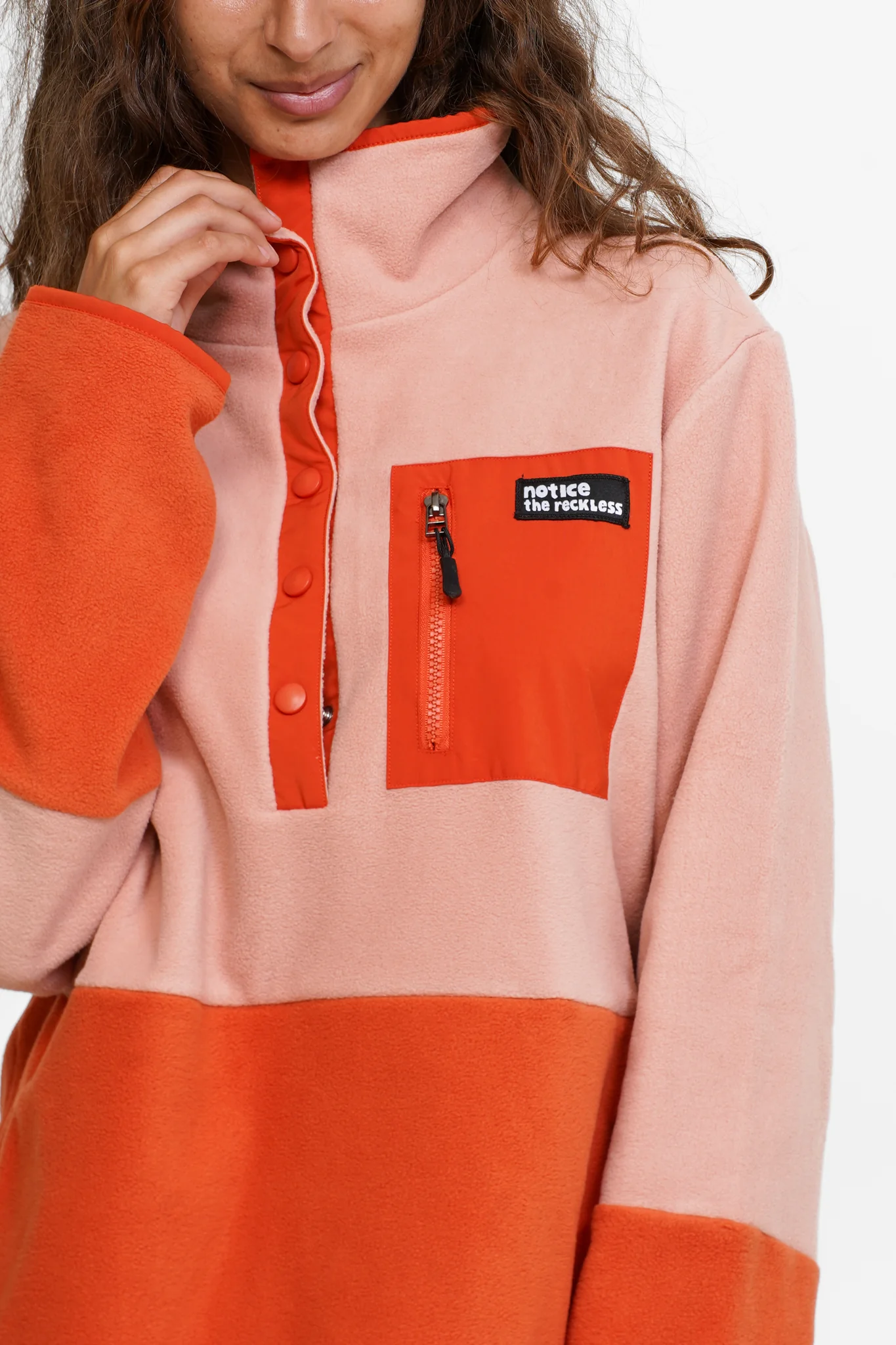 Notice The Reckless. Notice the Reckless Women's Peach Fleece
