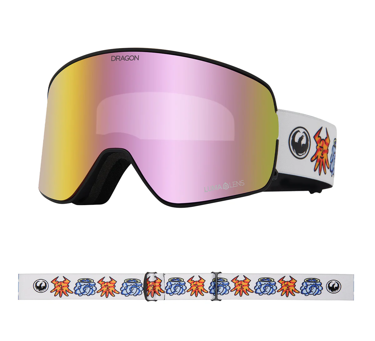 Dragon Dragon NFX2 Snow Goggle + Bonus Lens