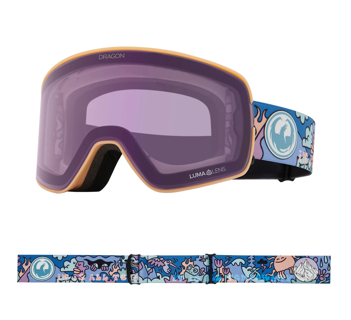 Dragon Dragon NFX2 Snow Goggle + Bonus Lens