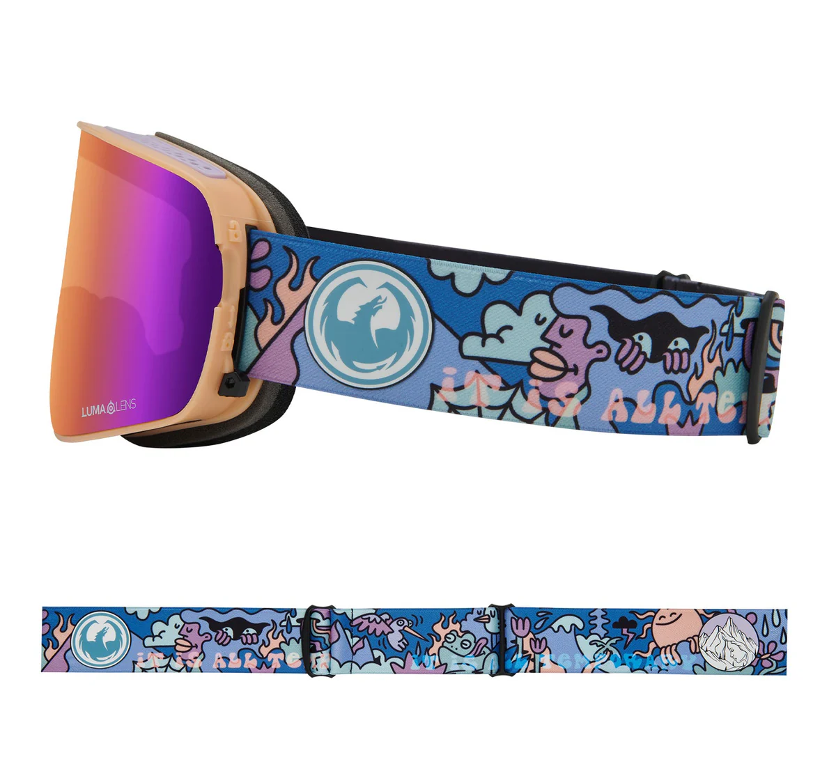 Dragon Dragon NFX2 Snow Goggle + Bonus Lens