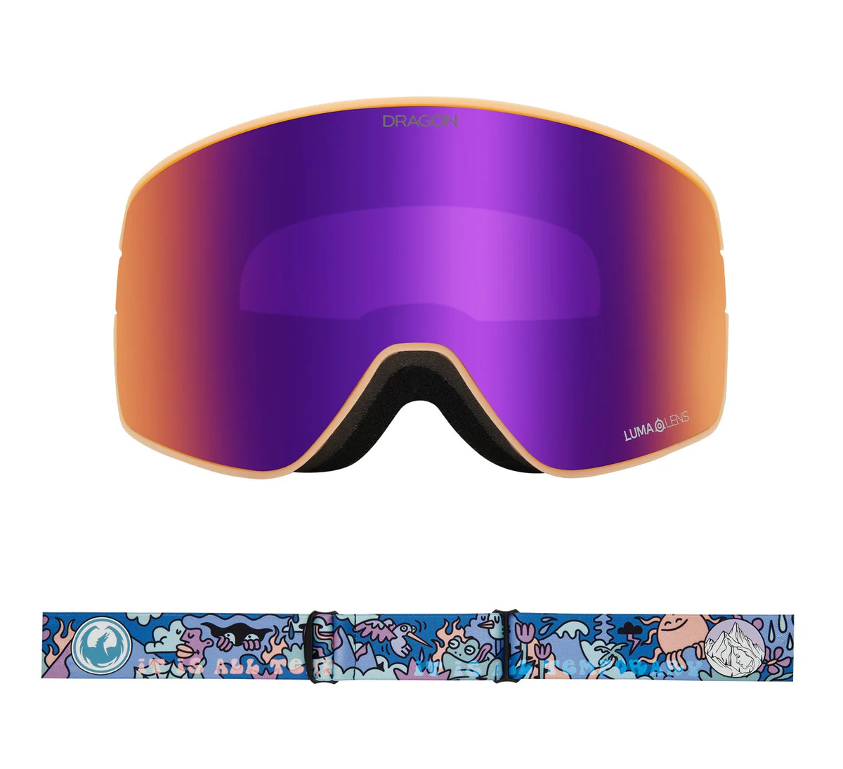Dragon Dragon NFX2 Snow Goggle + Bonus Lens