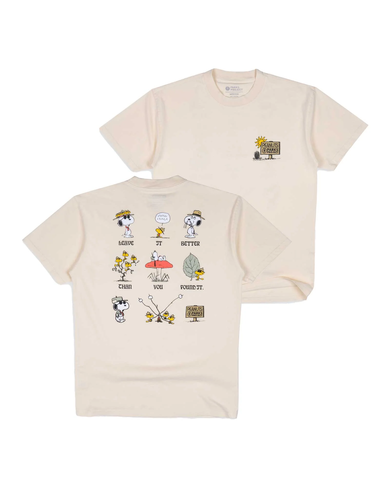 Parks Project Peanuts x Parks Project Leave it Better Tee