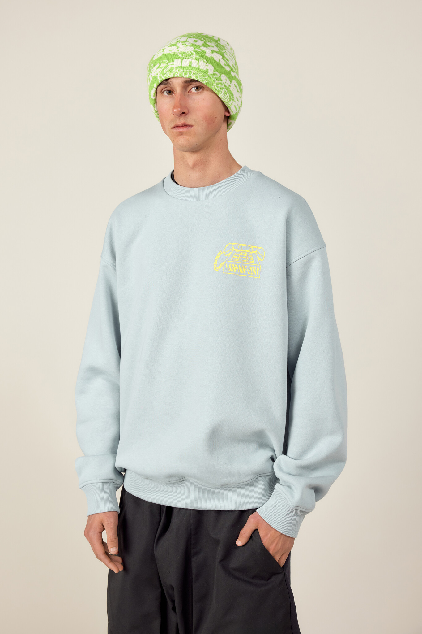 686 686 x Huf Premium Heavyweight Crew