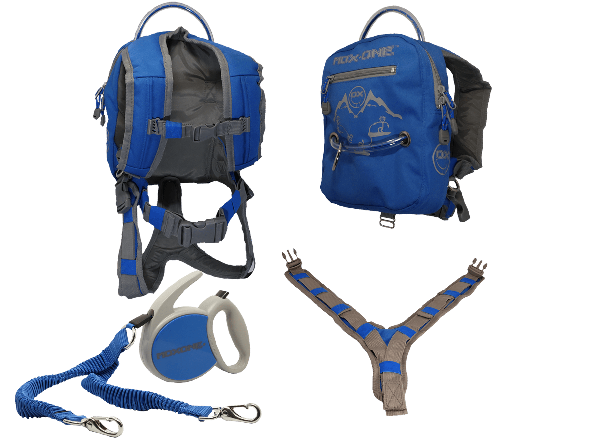 MDXONE Kid's The One Ski/Snowboard Harness with Retractable Leash