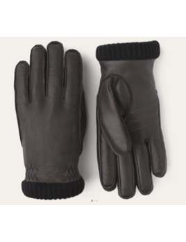 Hestra Hestra Deerskin Primaloft Ribbed Glove