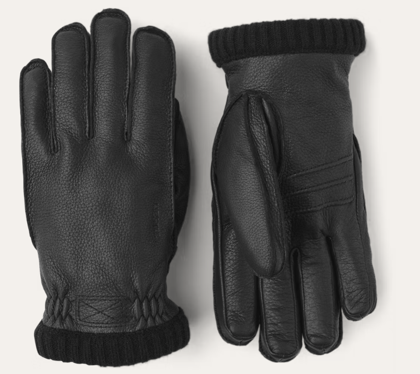 Hestra Hestra Deerskin Primaloft Ribbed Glove