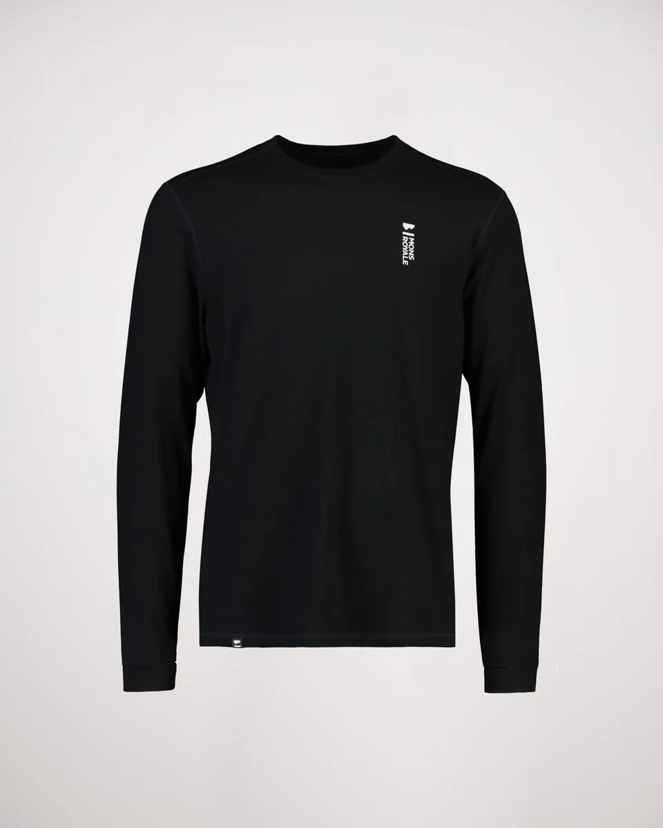 MONS ROYALE Mons Royale Men's Cascade Merino Base Layer Long Sleeve