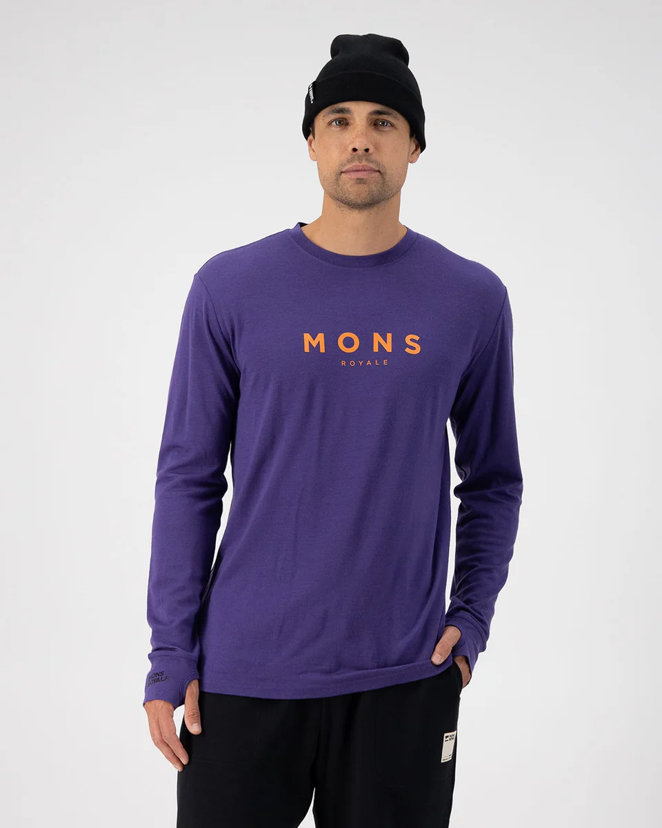 MONS ROYALE Mons Royale Men's Yotei Merino Classic Long Sleeve