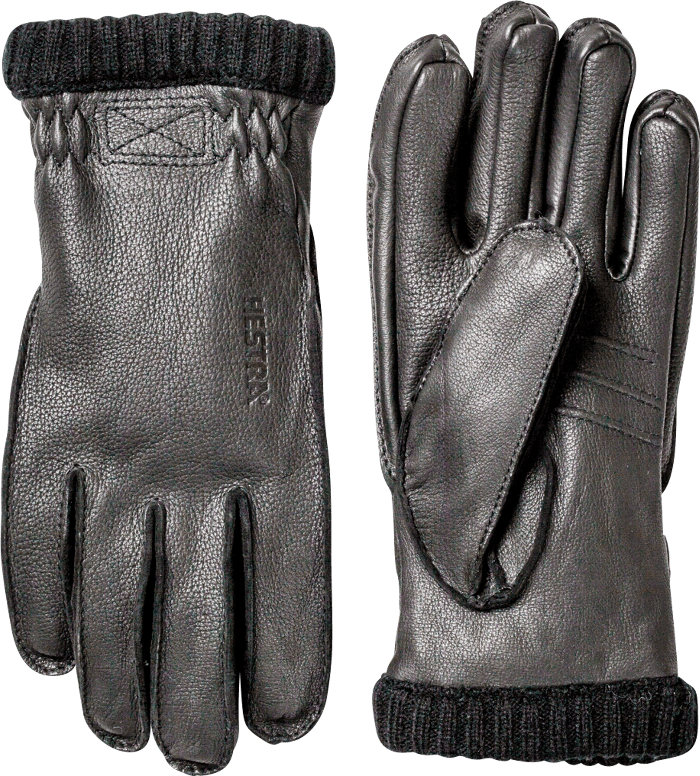 Hestra Hestra Deerskin Primaloft Ribbed Glove