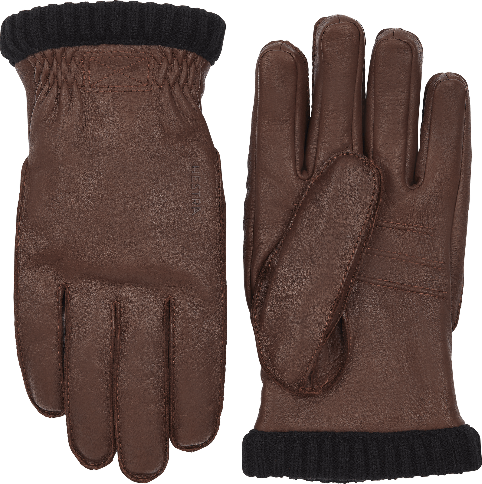 Hestra Hestra Deerskin Primaloft Ribbed Glove
