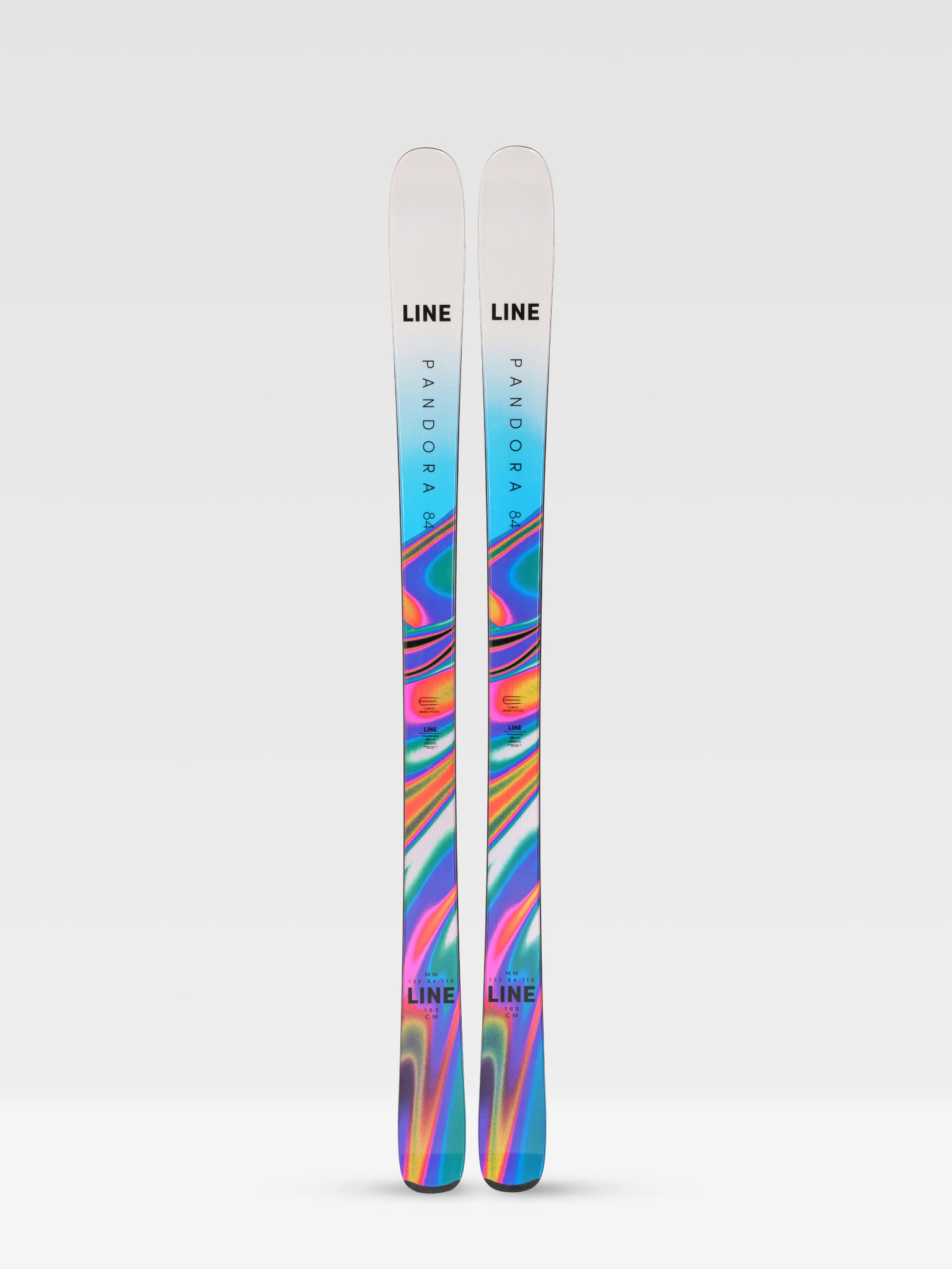 Line Women's Pandora 84 Skis (23/24) | LINE Alpine Skis