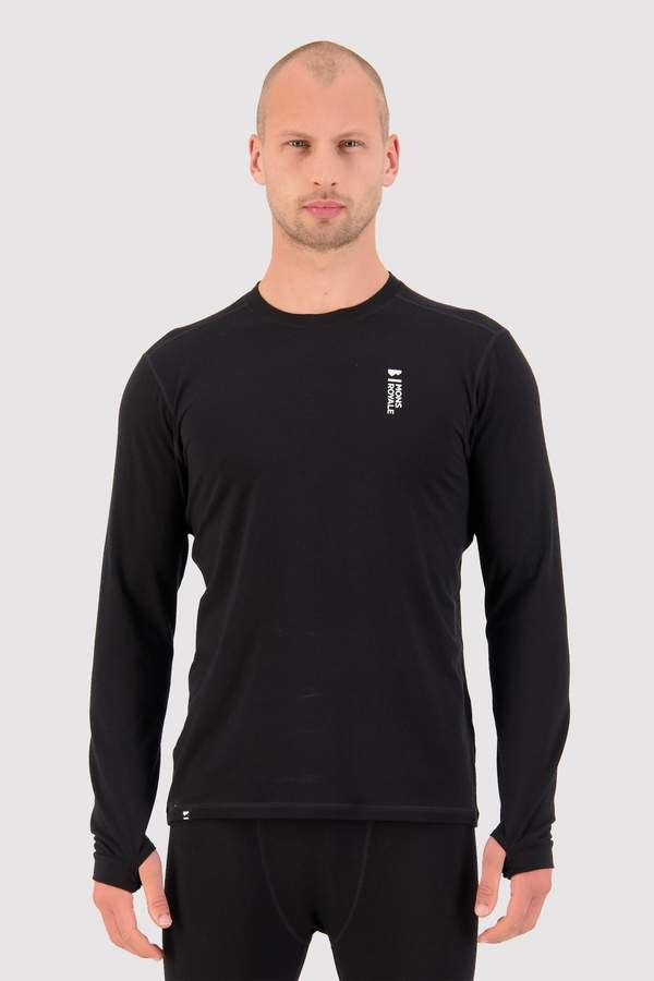 MONS ROYALE Mons Royale Men's Cascade Merino Flex 200 Long Sleeve