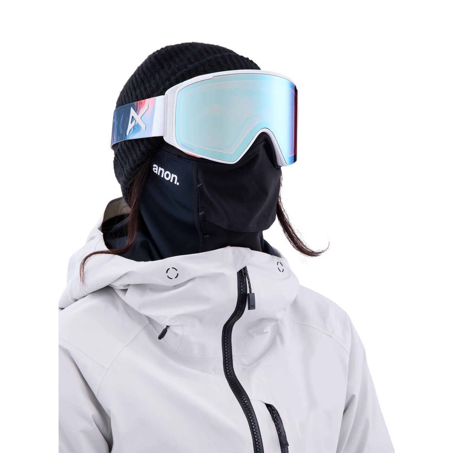 Anon. Anon M4S Cylindrical Goggle + Bonus Lens + MFI® Face Mask