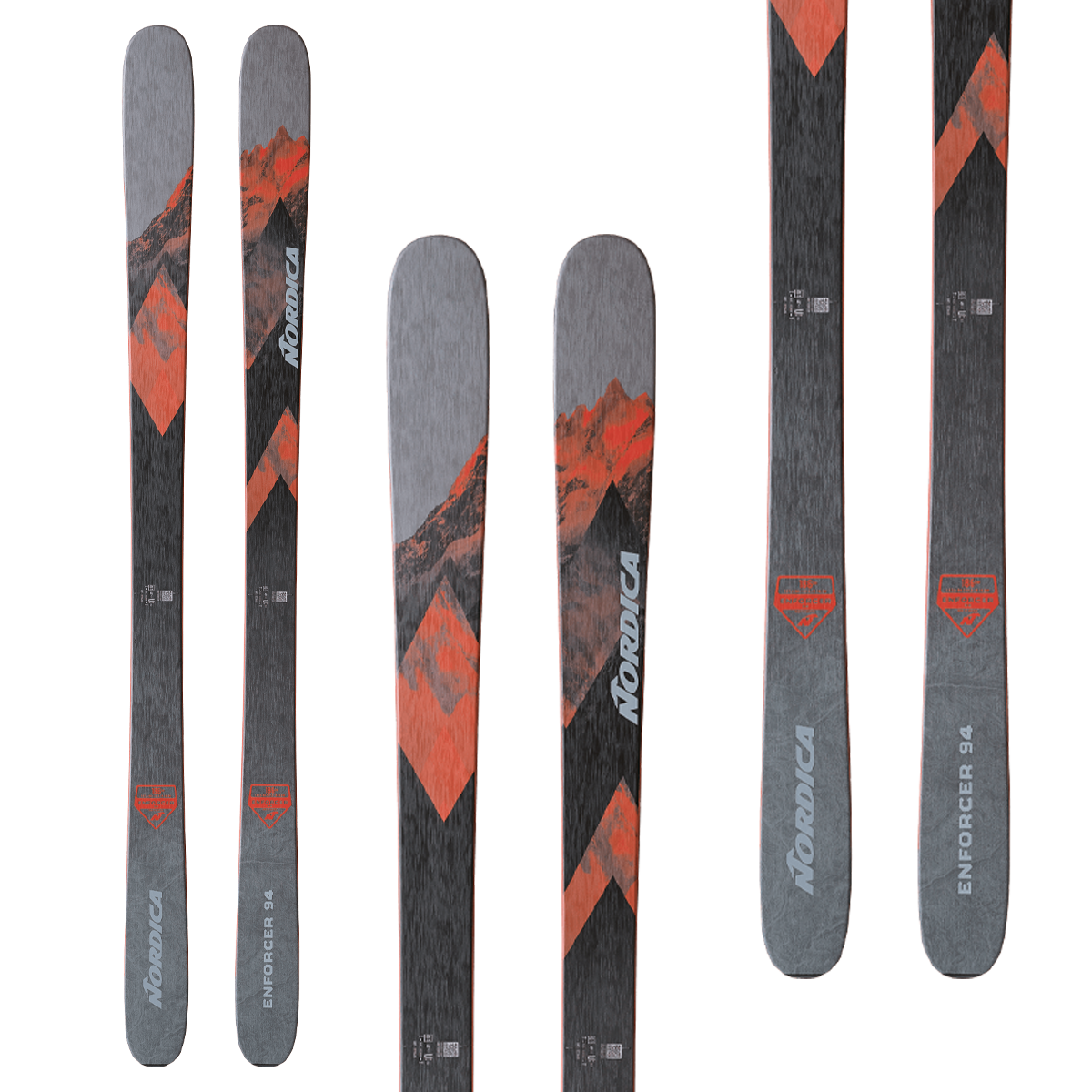 スキー NORDICA ENFORCER 177cm MARKER FREE 14 Nordica Men's Enforcer 94 Flat Ski - Outtabounds