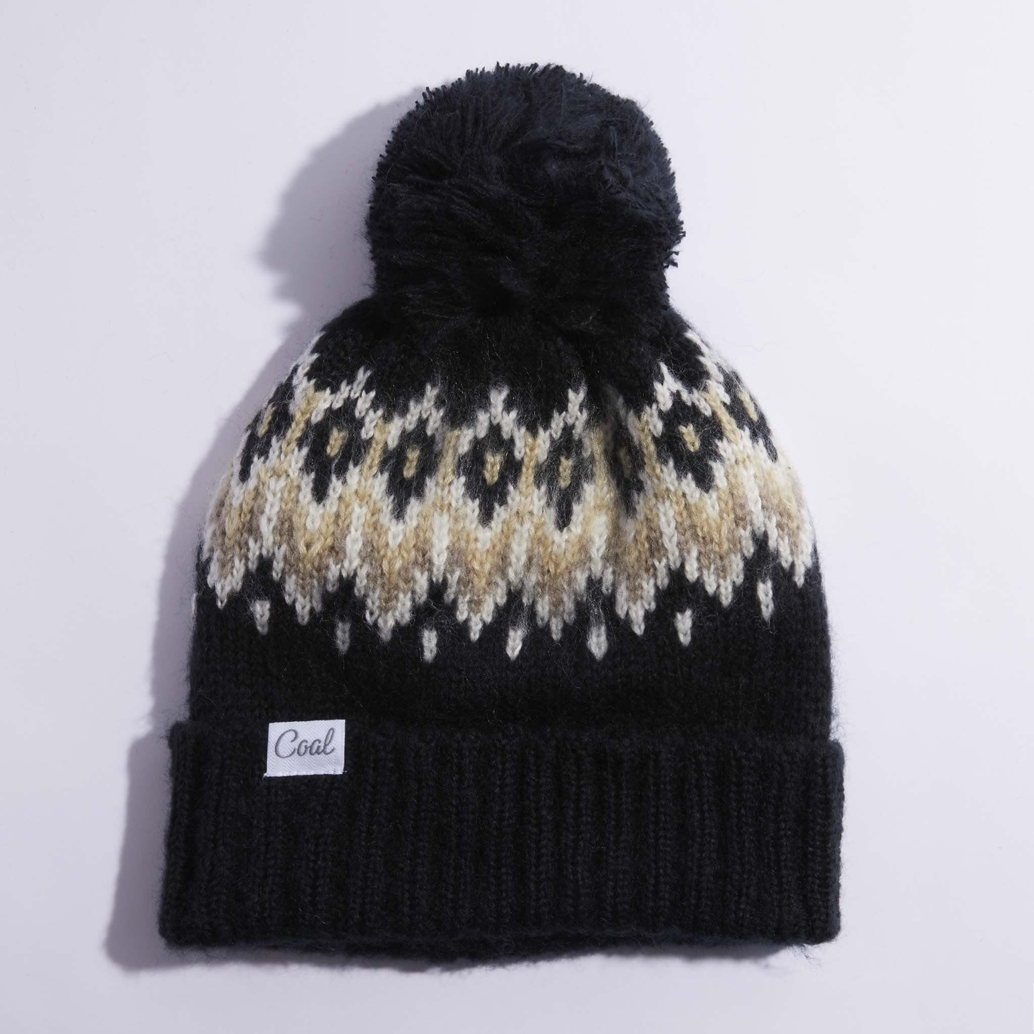 Coal Coal The Alpenglow Pom Beanie