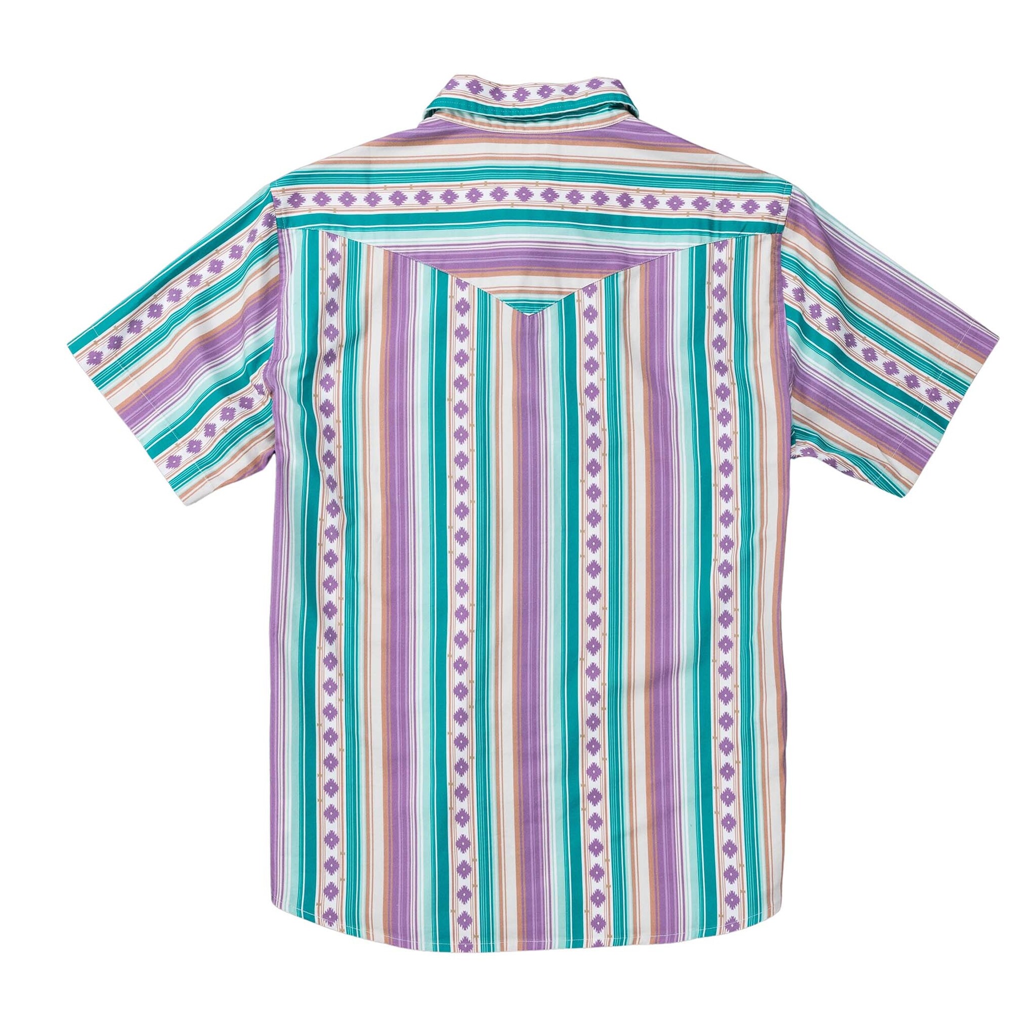 Sendero Provisions Co. Sendero Men's Serape Pearl Snap Short Sleeve