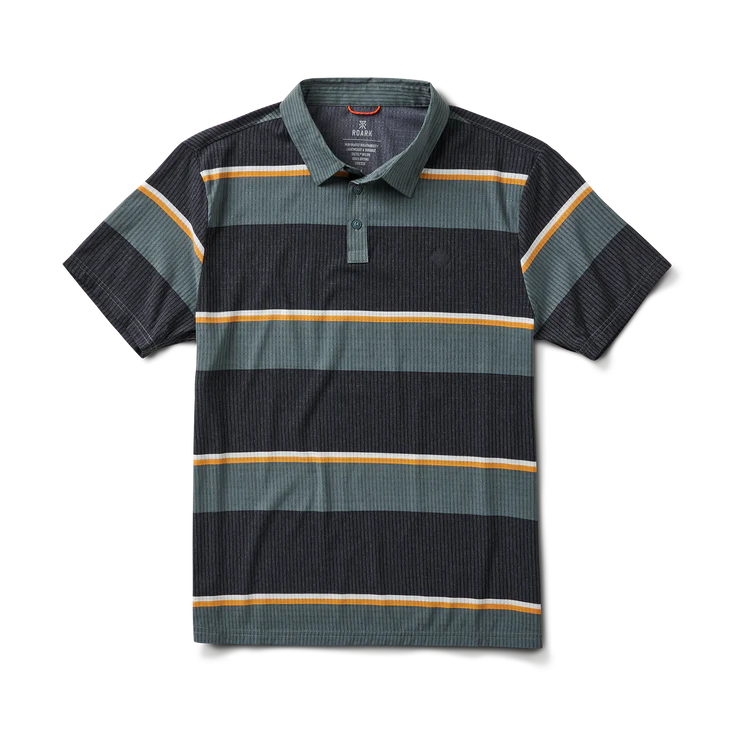 Roark Roark Men's Bless Up Breathable Stretch Polo Shirt