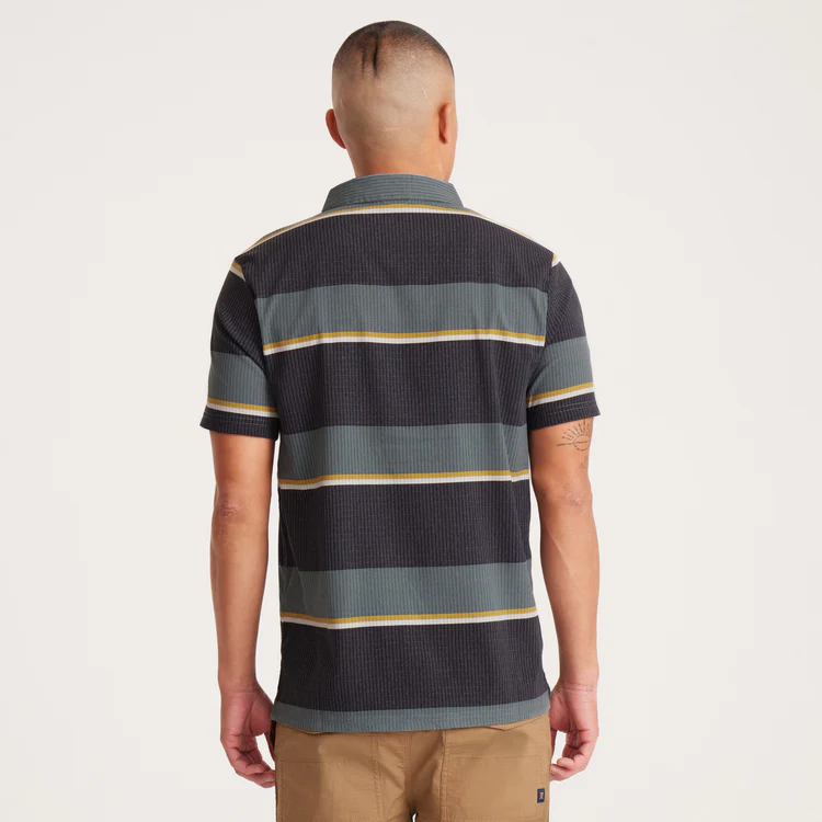 Roark Roark Men's Bless Up Breathable Stretch Polo Shirt