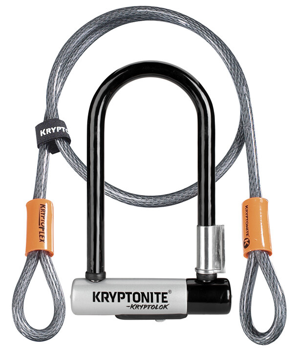 Kryptonite Kryptonite +Kryptolok Mini-7 w/ 4' Cable