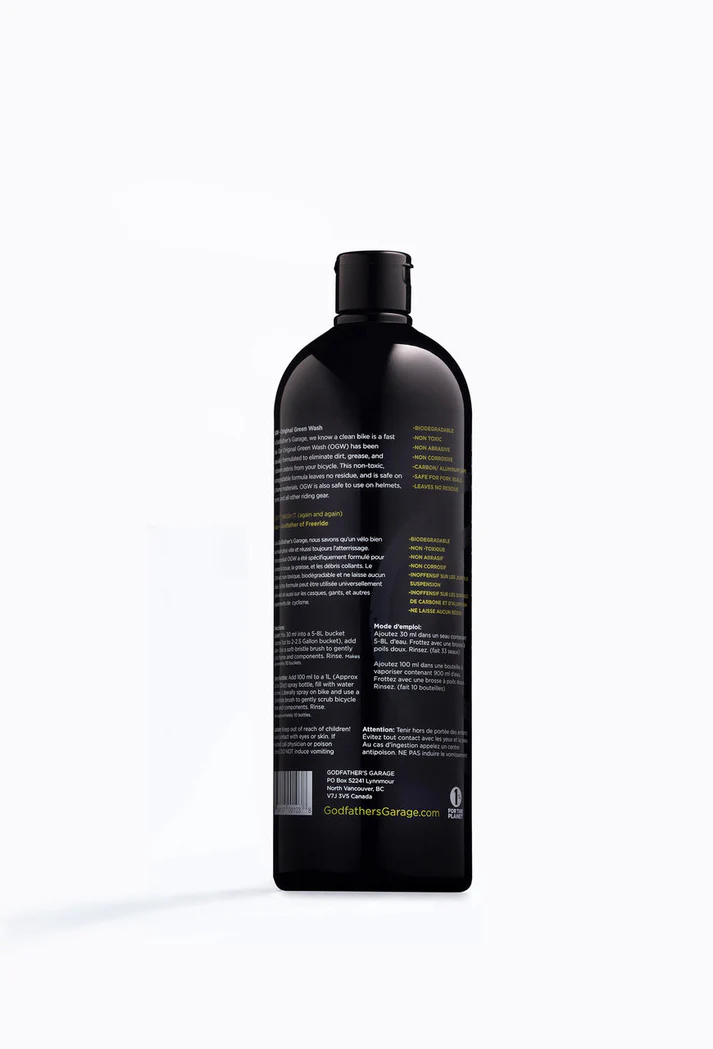 Godfather's Garage Godfather's Garage High Performance Bike Wash: The Original Green Wash 1L