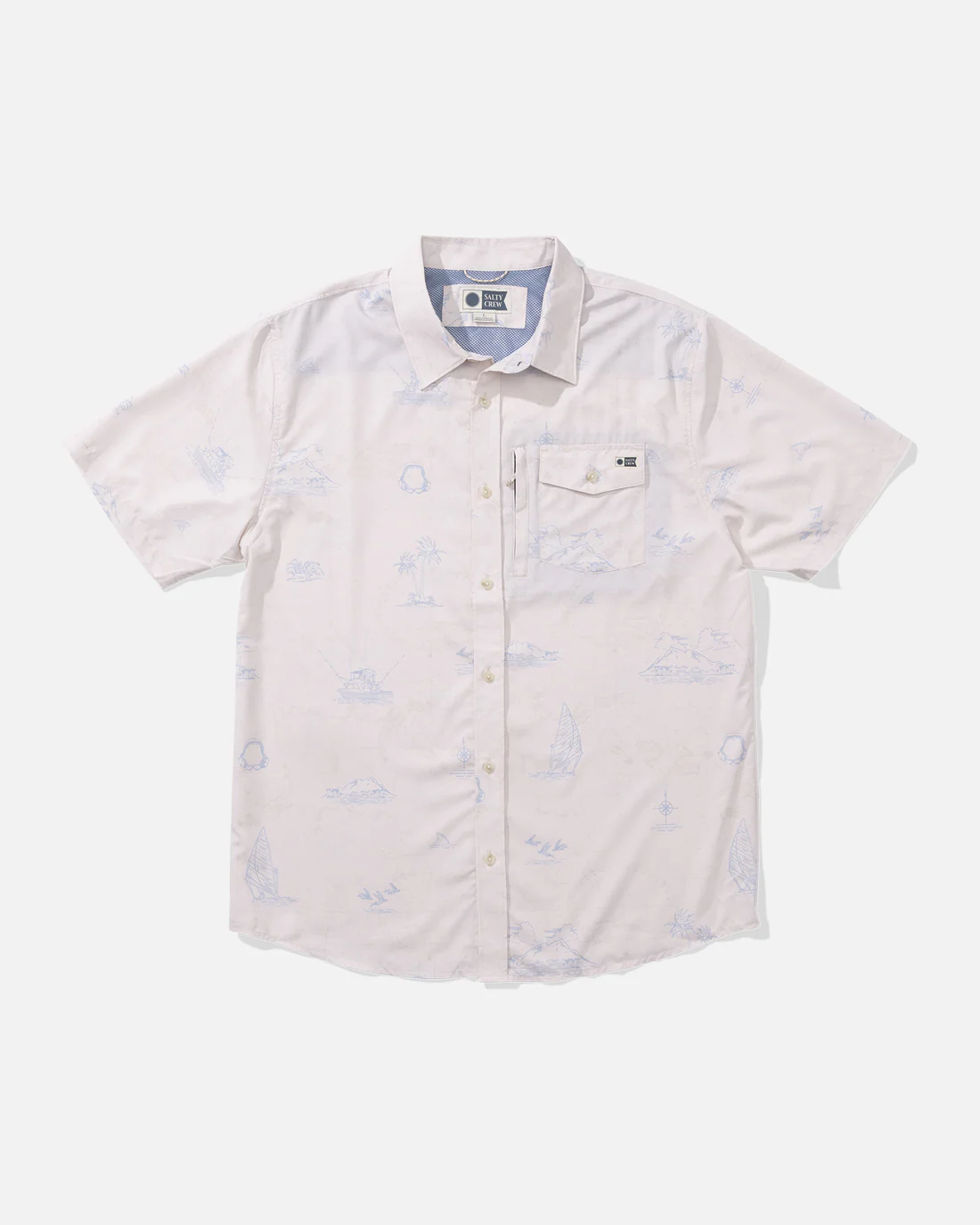 SALTY CREW Salty Crew Men's Helmsman Short Sleeve Tech Tee