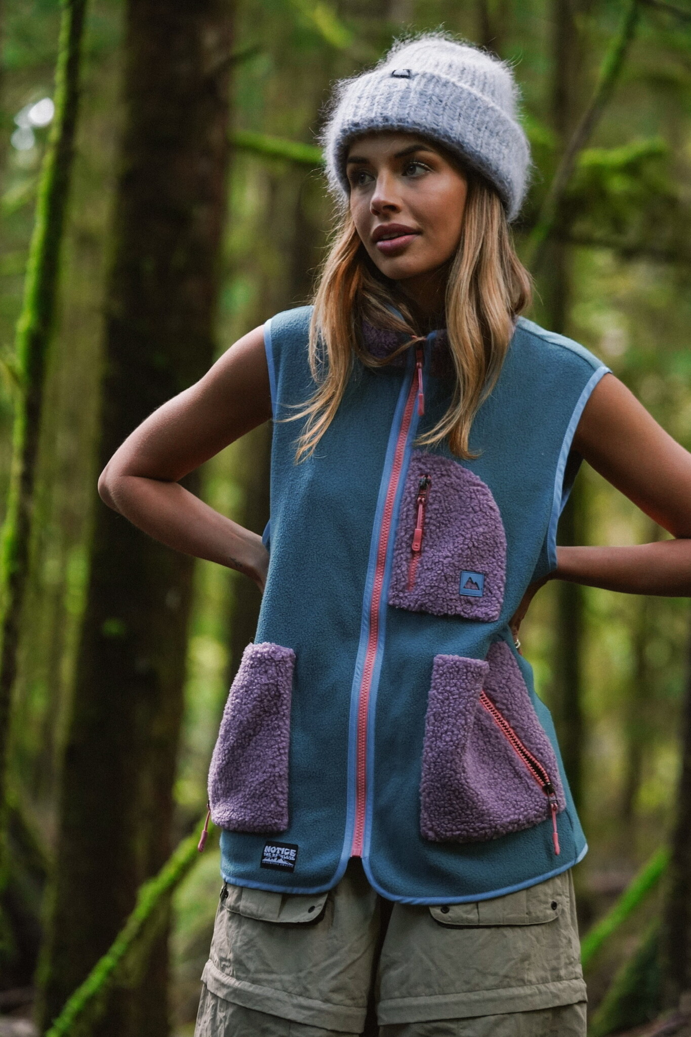 Notice The Reckless. Notice the Reckless Women's Cascade Sleeveless Vest