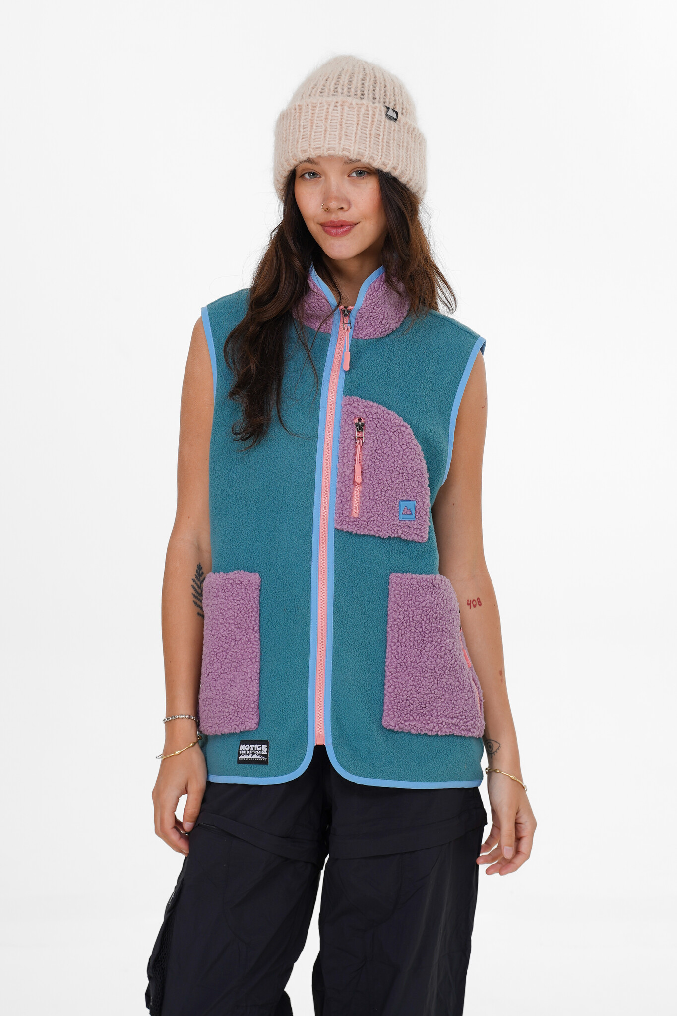 Notice The Reckless. Notice the Reckless Women's Cascade Sleeveless Vest