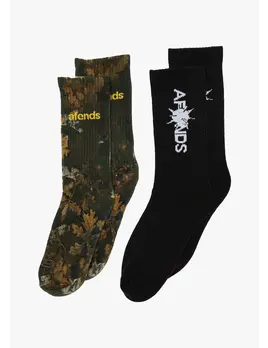 Afends Afends Seeing Double Socks - 2 Pack