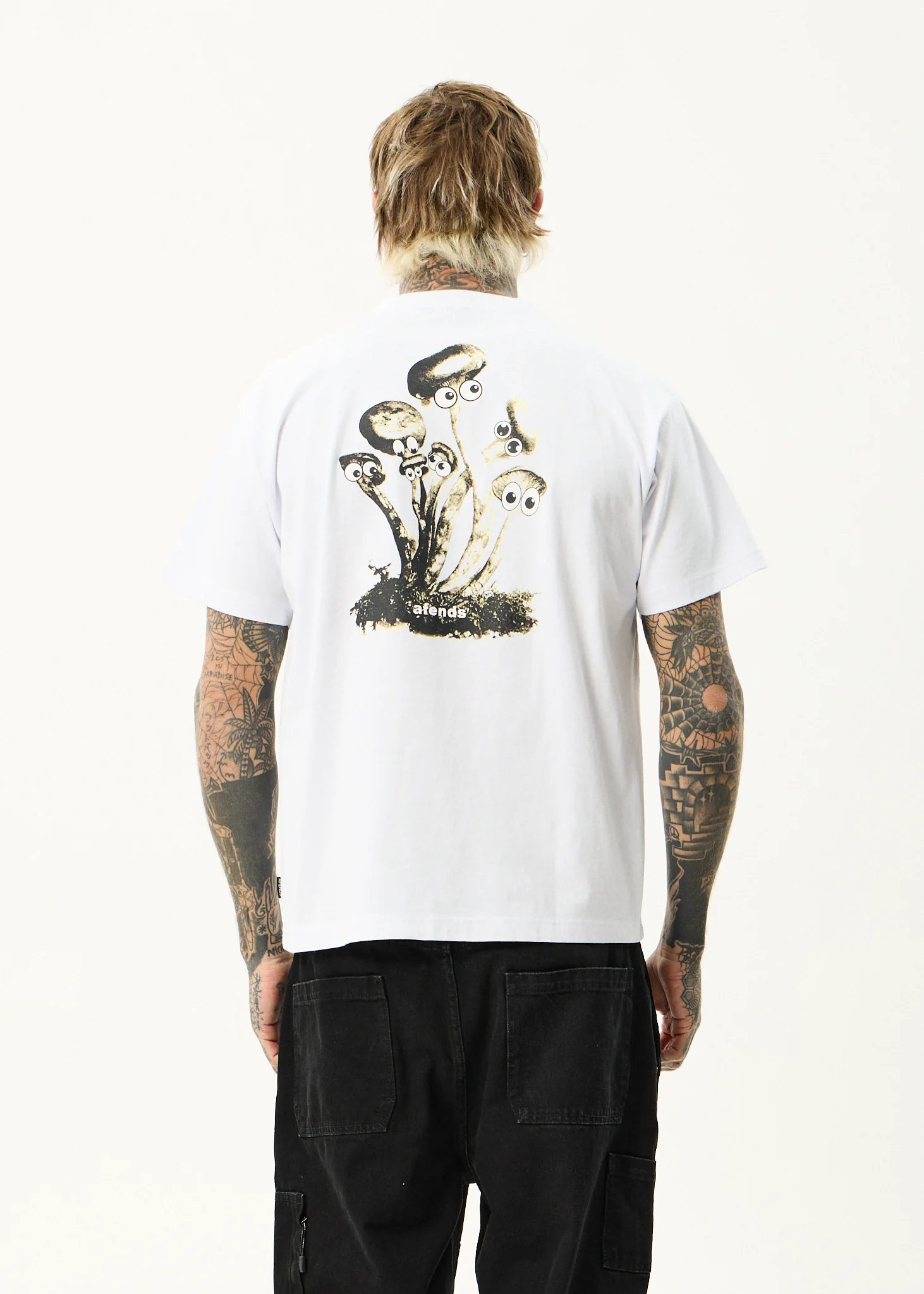 Afends Afends Men's We Are Fam Hemp Boxy Fit Tee