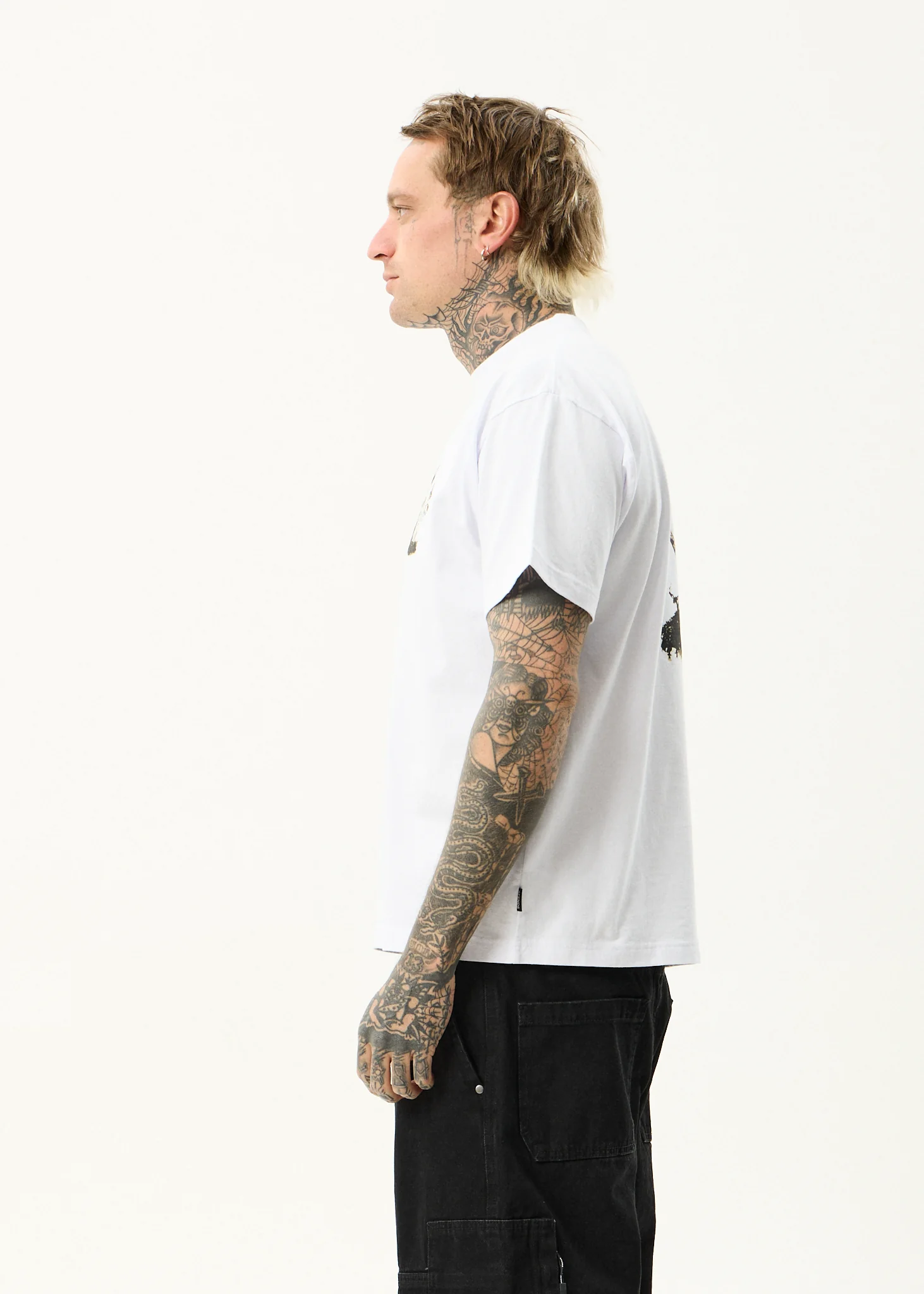 Afends Afends Men's We Are Fam Hemp Boxy Fit Tee