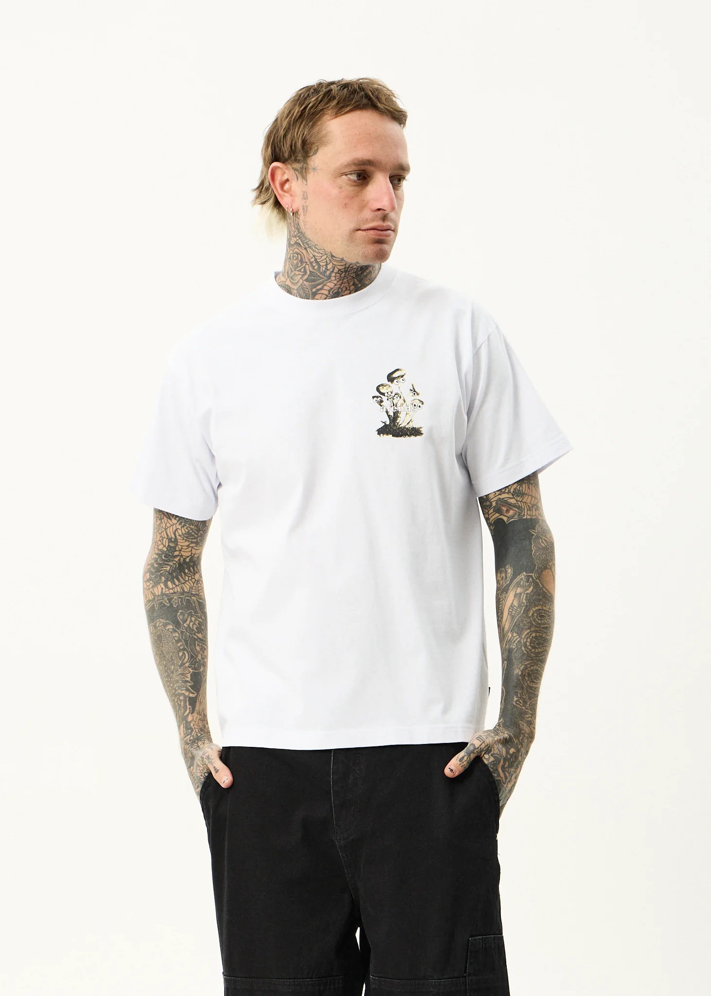 Afends Afends Men's We Are Fam Hemp Boxy Fit Tee