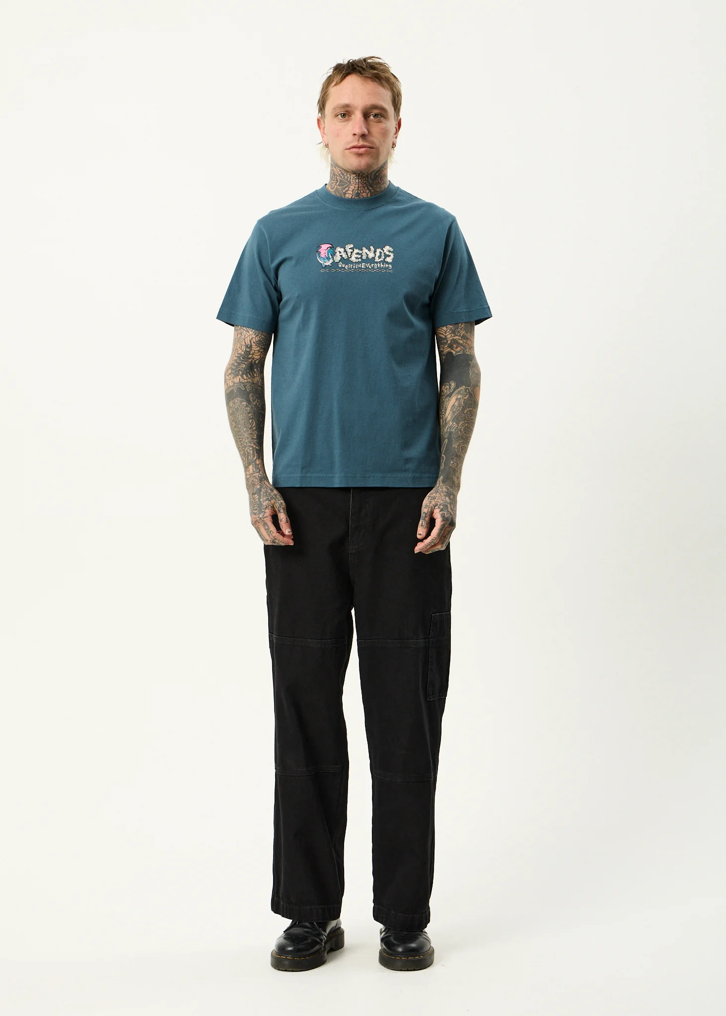 Afends Afends Men's Huffenpuff Retro Fit Tee